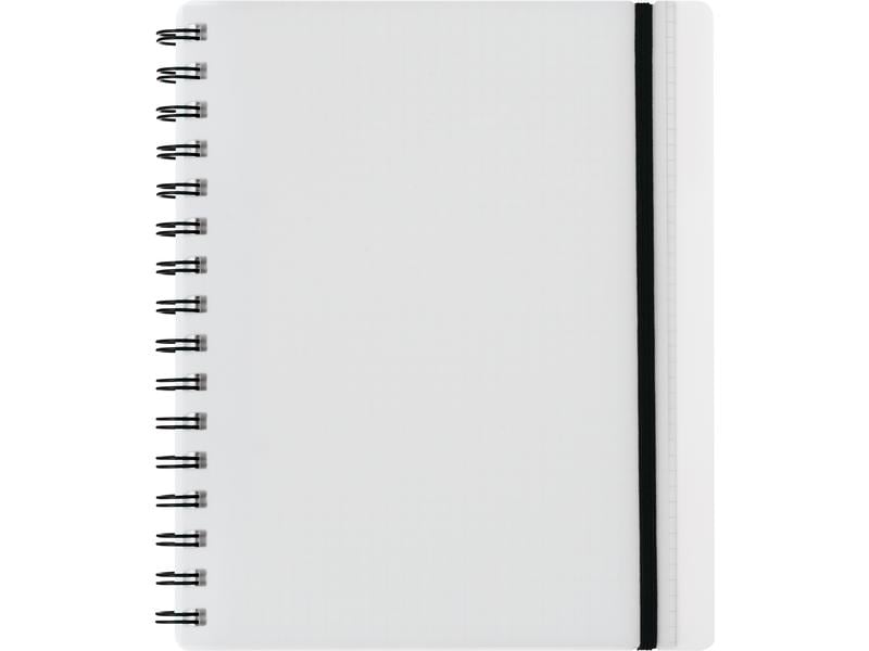 Kolma Carnet de notes Easy A5, À carreaux, Transparent