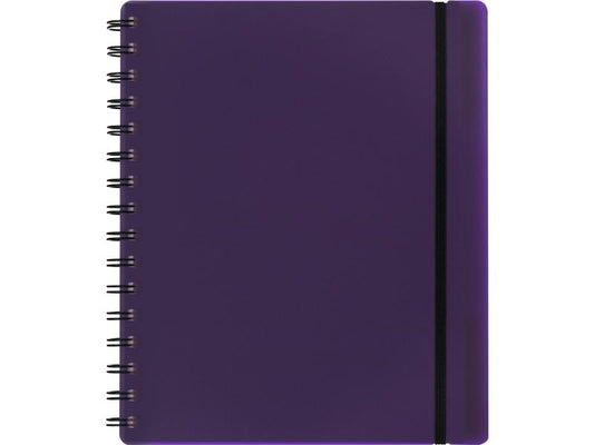 Kolma Carnet de notes Easy A5, À carreaux, Violet