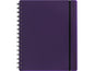Kolma Carnet de notes Easy A5, À carreaux, Violet