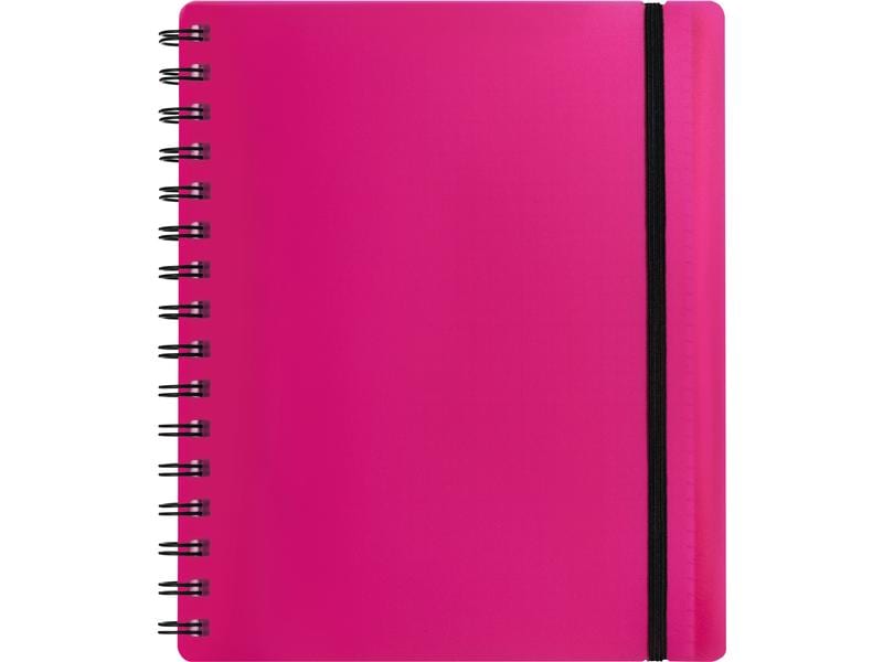 Kolma Carnet de notes Easy A5, À carreaux, Berry