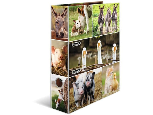 HERMA Dossier Animaux de la ferme 7 cm, Multicolore