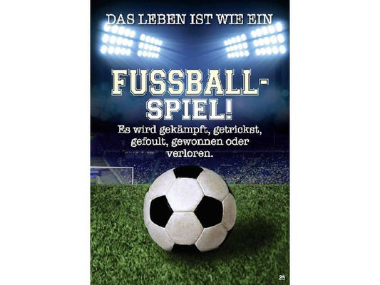 Depesche Carte musicale mobile Anniversaire, football