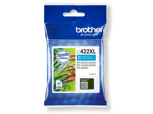 Brother Encre LC-422XLC Cyan