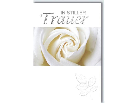 Braun + Company Carte de condoléances 11.5 x 17 cm, enveloppe incluse