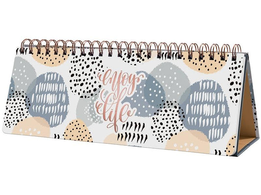 Jolie Agenda settimanale Apricot Inspiration 30 x 11.4 cm, non daté