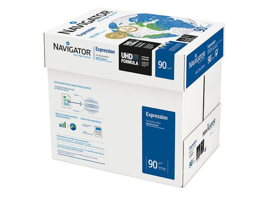 Papier pour photocopie Navigator Expression A4 90 g/m², 2500 feuilles