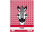 Herlitz Bloc-notes Cute Zebra A4 80 feuilles quadrillées