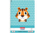 Herlitz Bloc-notes Cute Tiger A4 80 feuilles lignées