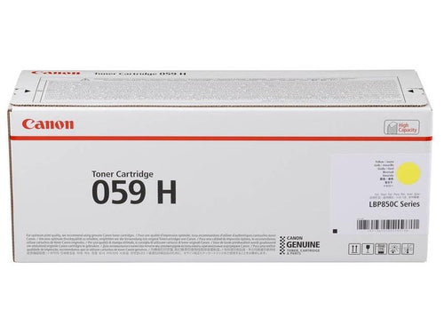 Canon Toner 059 H Yellow