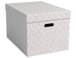 VON Boîte d’archivage Large 46 l, 3 pièces, Blanc