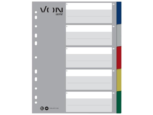 VON Registre En blanc, A4, 1-5