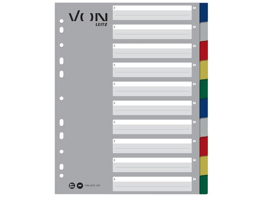 VON Registre En blanc, A4, 1-10