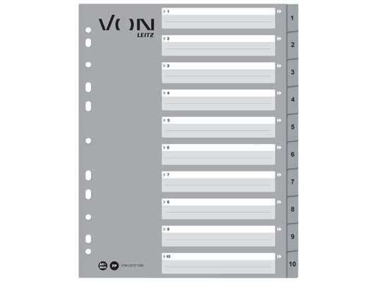 VON Registre A4, 1-10