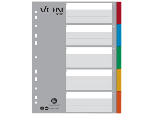 VON Registre 5 onglets, A4, 1-5