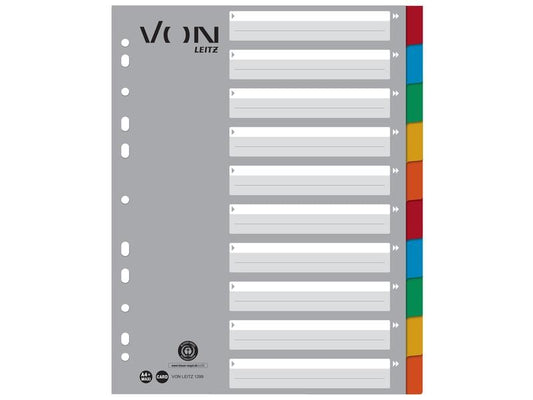 VON Registre 10 onglets, A4, 1-10