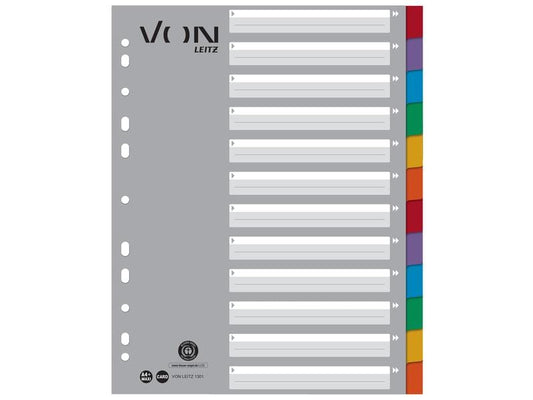 VON Registre 12 onglets, A4, 1-12