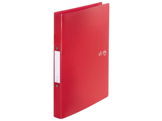 VON Classeur à anneaux A4, 3 cm, Rouge