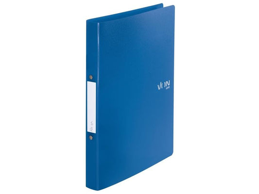 VON Classeur à anneaux A4, 3 cm, Bleu