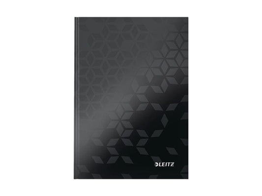 Leitz Bloc-notes WOW A5, À carreaux, Noir