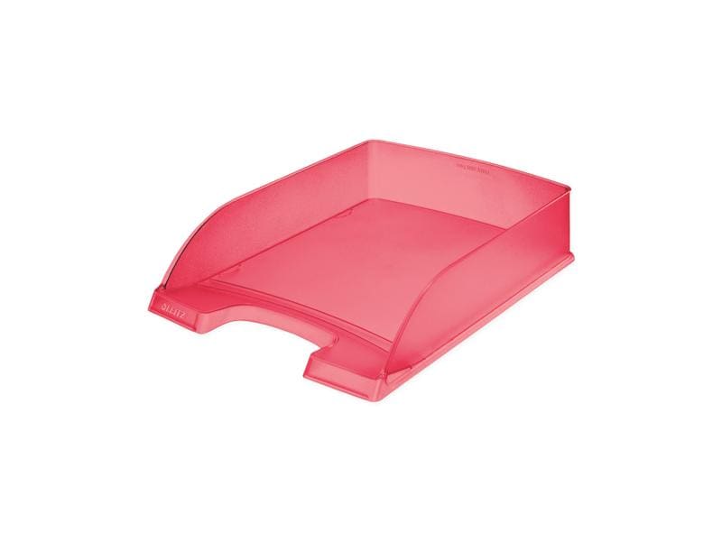 Leitz Panier Plus Standard Frost Rouge/Transparent