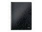 Leitz Carnet de notes Wow College A4, À carreaux, Noir