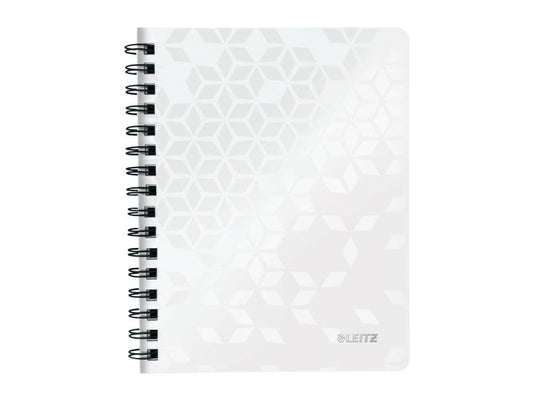 Leitz Carnet de notes WOW College A5, À lignes, Blanc