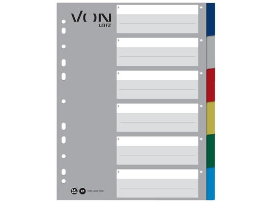 VON Registre En blanc, A4, 1-6