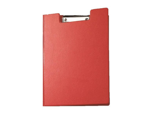 Maul Porte-documents avec film plastique et couvercle Rouge