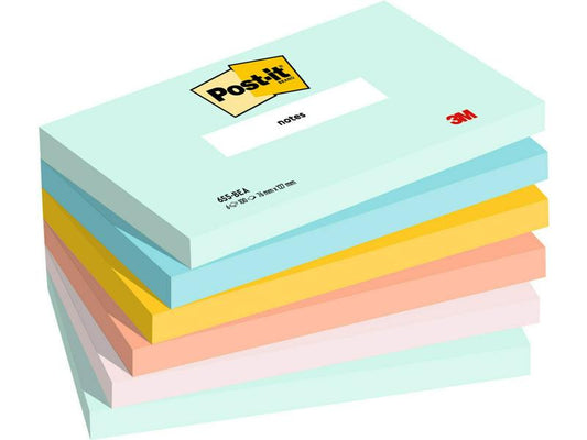 Post-it Fiche de bloc-notes Collection Beachside, 127 x 76 mm