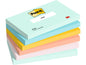 Post-it Fiche de bloc-notes Collection Beachside, 127 x 76 mm