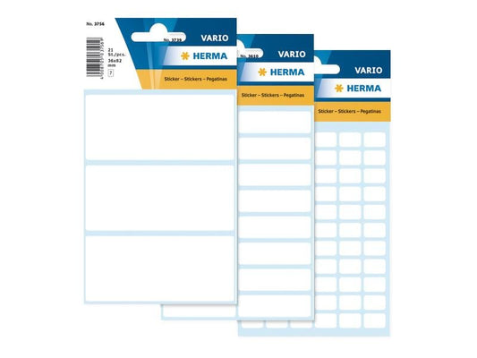 Herma Stickers Étiquettes multi-usage 3.6 x 8.2 cm, 21 étiquettes