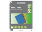 Adoc Carnet de notes Registre de remplacement A4, 6 couleurs