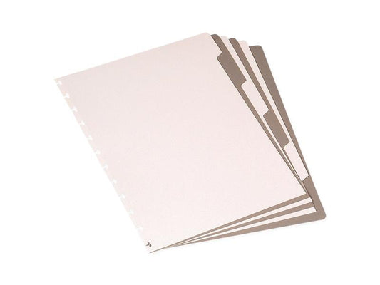 Adoc Carnet de notes Registre de remplacement A4, 6 pièces, 2 couleurs