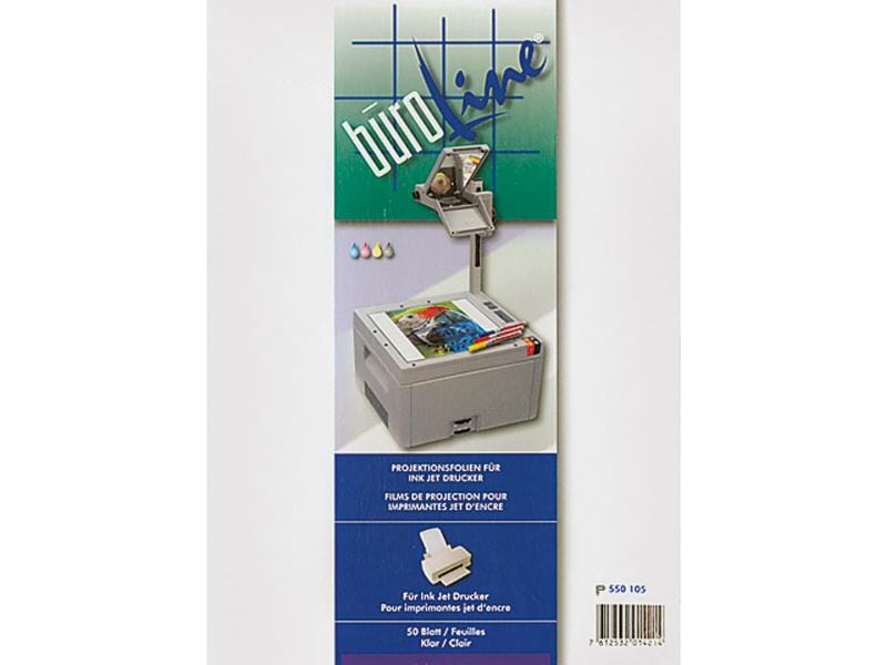 Büroline Film de projection OHP A4 50 feuilles