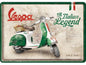 Nostalgic Art Carte postale Vespa 14 x 10 cm