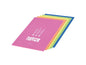 Kolma Fiche de bloc-notes A5 Multicolore, 50 feuilles