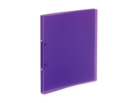 Kolma Classeur à anneaux Easy Soft Ø 2.1 cm, Transparent/Violet