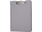 Maul Porte-documents avec film plastique et couvercle Argenté