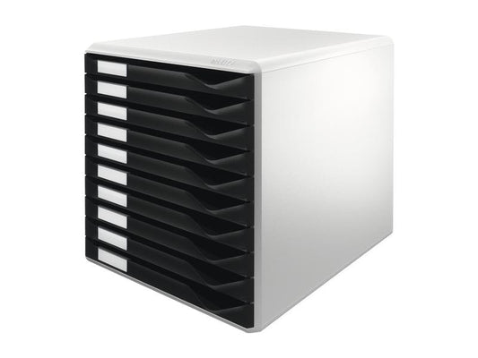 Leitz Boîte à tiroirs Kit de formulaires 10 tiroirs, noir