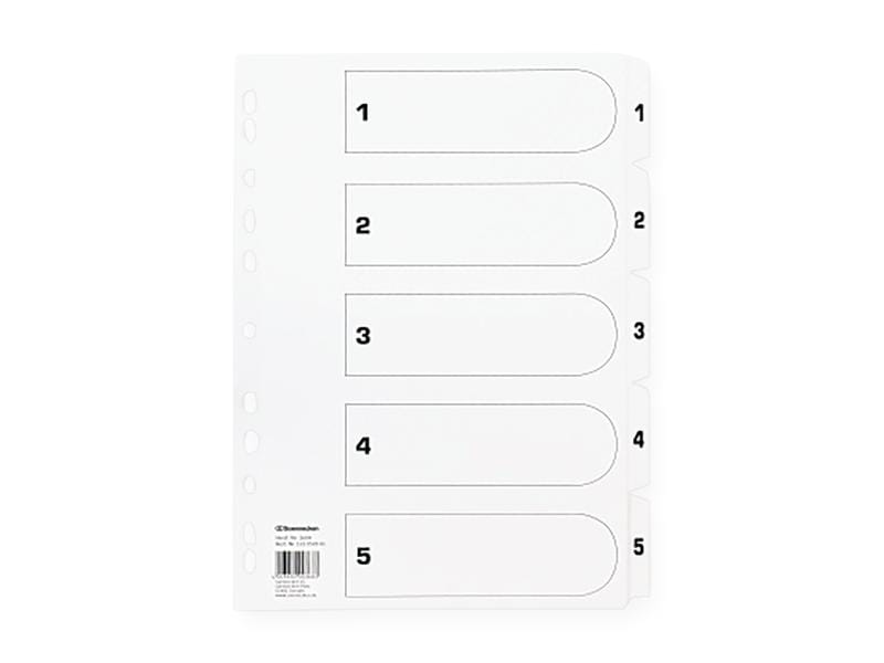 Soennecken Registre 1-5