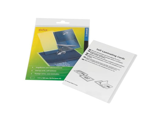 dufco Carte de sceaux Cartes de sigle à plastifier soi-même 6 pièces
