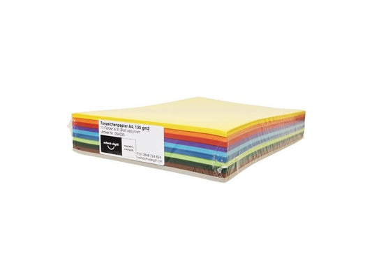 Papyrus Papier coloré A4, 130 g/m²,  300 Pièce/s, Couleur assortie
