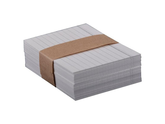 office focus Fiches , À lignes, Gris