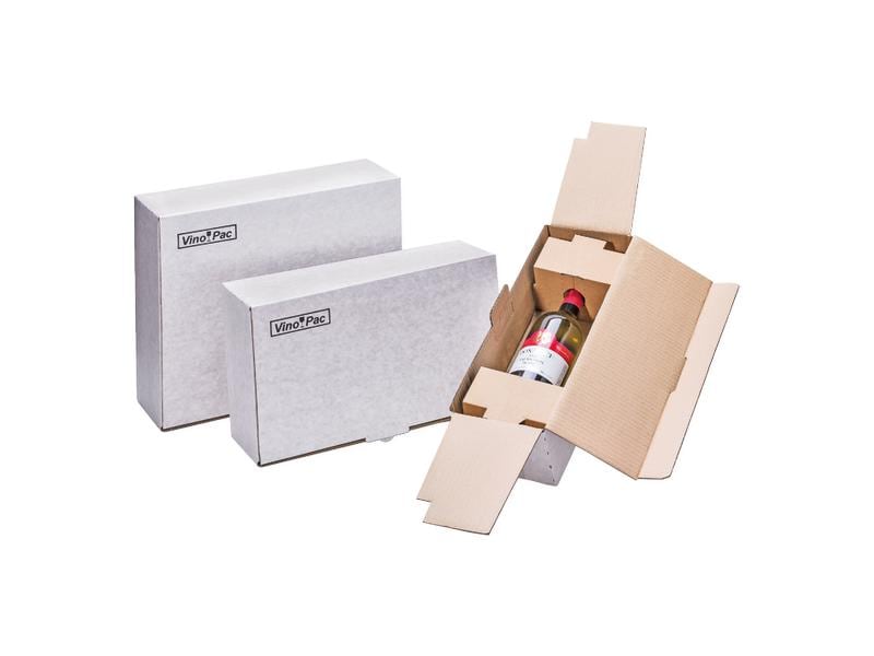 Brieger Carton d’expédition VinoPac 33.2 x 11.3 x 9.3 cm, 1 pièce