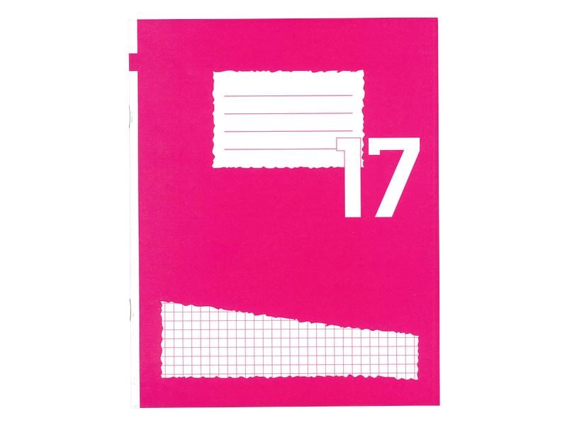 office focus Cahier d'école FSC E5, À carreaux, Rouge, 10 Pièce/s