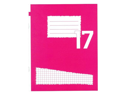 office focus Cahier d'école FSC E5, À carreaux, Rouge, 10 Pièce/s