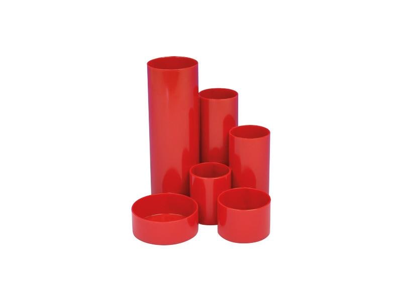 Metzger Pot à crayons Butler Rouge