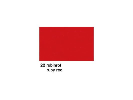 URSUS Papier cartonné 50 x 70 cm Rouge rubis