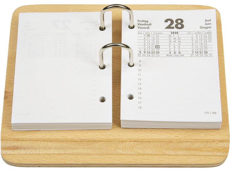 Biella Socle du calendrier sans contenu 19.5 x 15.5 cm