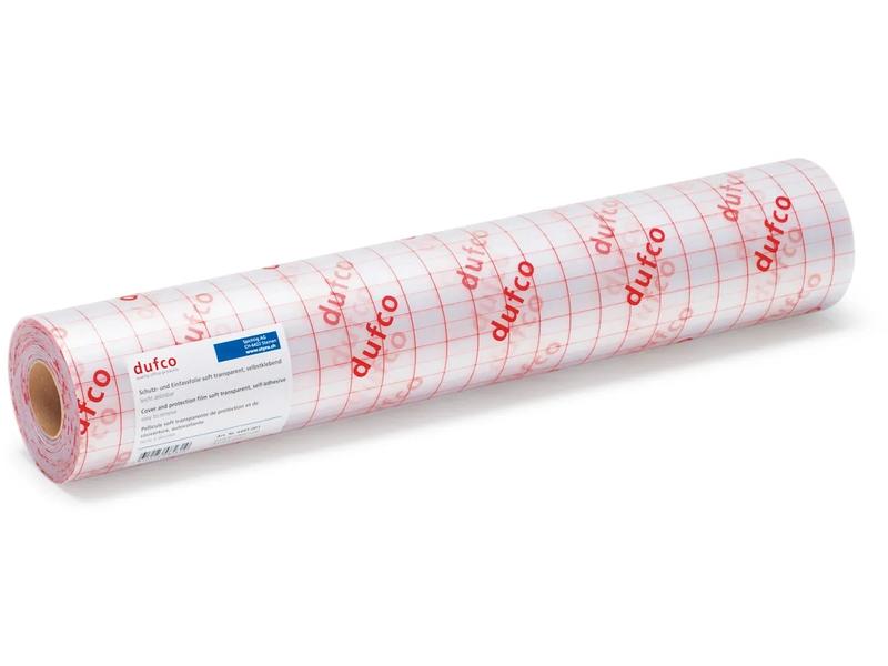 dufco Film de protection non permanent 40 x 2500 cm, transparent